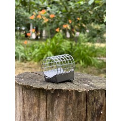 Годівниця фідерна, конус, вага 100 г - колір Металік