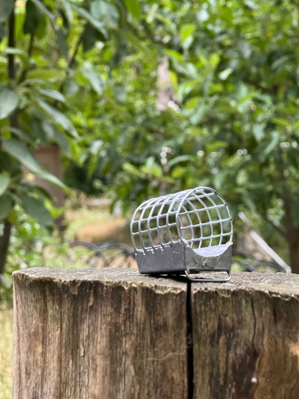 Годівниця фідерна, конус, вага 120 г - колір Металік